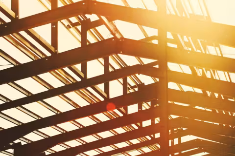 Construction house frame